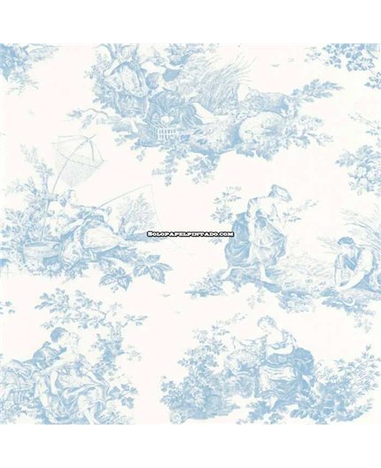 Papel Pintado LES BELLES TOILES DE JOUY 2 Ref. BTJD87916217.