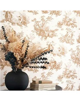 Papel Pintado LES BELLES TOILES DE JOUY 2 Ref. BTJD87911318.