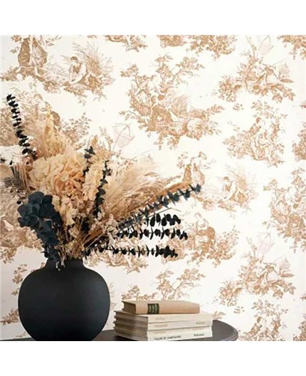 Papel Pintado LES BELLES TOILES DE JOUY 2 Ref. BTJD87911318.