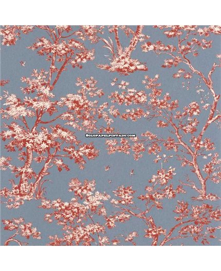 Papel Pintado LES BELLES TOILES DE JOUY 2 Ref. BTJD81526776.