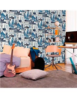 Papel Pintado FUNNY WALLS V Ref. 250-6050.