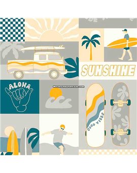Papel Pintado FUNNY WALLS V Ref. 250-6066.