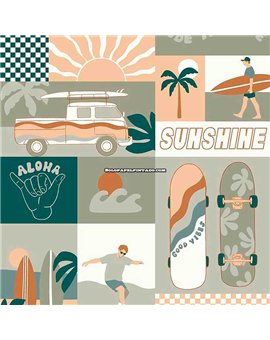 Papel Pintado FUNNY WALLS V Ref. 250-6068.