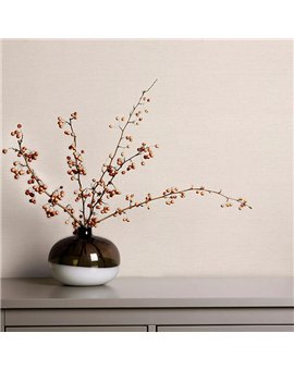 Ref.NATU-002 estancia decorada con liso lino acabado Beige, natura