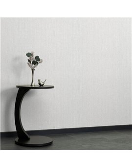Ref.NATU-007 ambiente con natura rayado seda en tono Beige