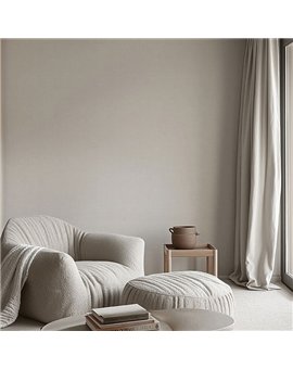 Ref.NATU-013 foto de ambiente rayado seda natura en tono Beige