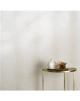 Ref.NATU-014 ambiente real de piel cocodrilo natura, acabado Beige