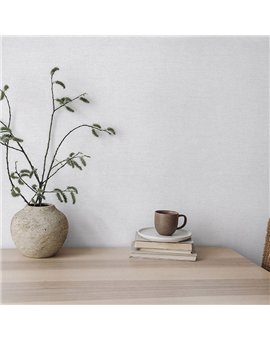 Ref.NATU-067 ambiente con natura liso lino en Gris