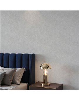 Ref.SILE-018 ambiente real de estuco cemento silence, acabado Gris