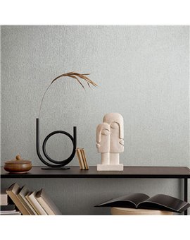 Ref.SILE-048 estancia decorada con rayado fino en Gris, silence