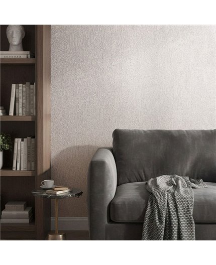 Ref.SILE-059 estancia decorada con rayado fino acabado Beige, silence
