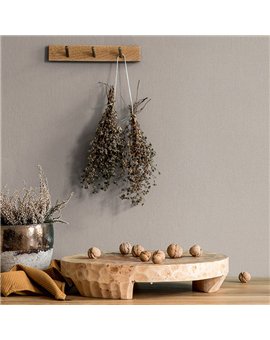 Ref.SILE-069 estancia decorada con liso mate en tono Topo, silence