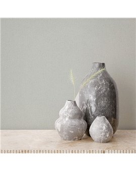 Ref.SILE-046 estancia decorada con liso mate en tono Gris, silence