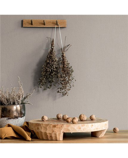 Ref.SILE-069 estancia decorada con liso mate en tono Topo, silence
