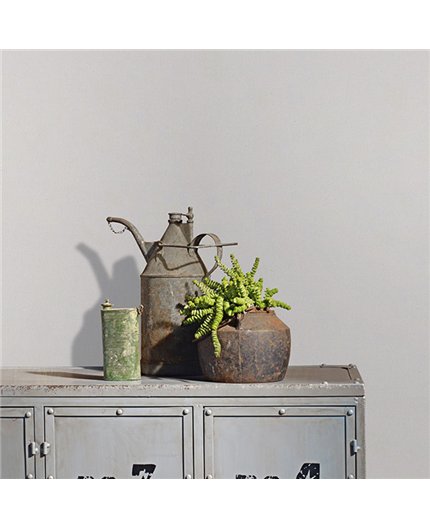 Ref.SILE-074 ambiente con silence liso mate en tono Gris