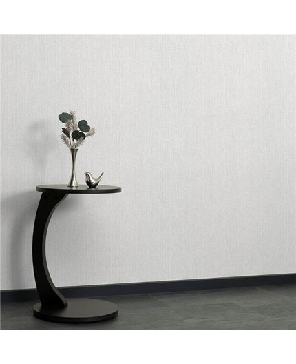 Ref.NATU-007 ambiente con natura rayado seda en tono Beige