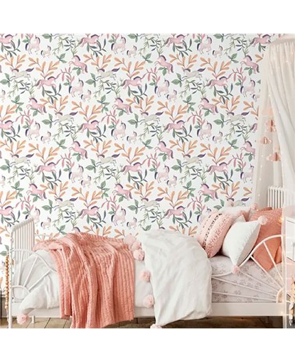 Ref.MG6210 ambiente con magic unicornios Multicolor sobre fondo Blanco