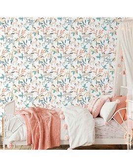 Ref.MG6204 estancia decorada con unicornios Multicolor y fondo Blanco, magic