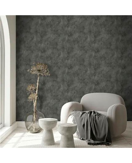 Ref.LR2119 ambiente con lirico efecto estuco en Gris