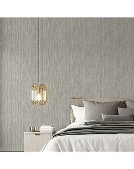 Ref.LR2008 foto de ambiente rayas vetadas lirico fondo Marrón con Beige, Azul y Dorado