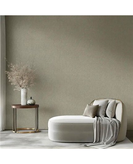 Ref.LR4807 estancia decorada con textura lino Dorado y fondo Beige, lirico
