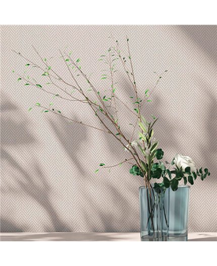 Ref.SP7008 estancia decorada con espiga Beige y fondo Blanco Roto, supreme