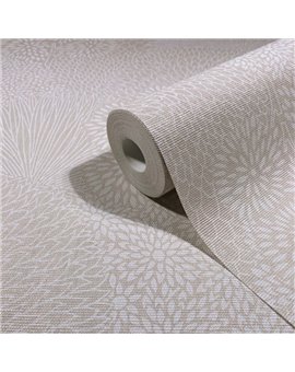 Ref.SP7035 foto de ambiente flores dalia supreme fondo Beige con Blanco Roto