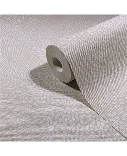Ref.SP7035 foto de ambiente flores dalia supreme fondo Beige con Blanco Roto
