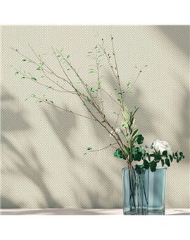 Ref.SP7004 estancia decorada con espiga acabado Verde, supreme