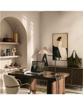 Ref.SP7002 ambiente real de espiga supreme, en Beige