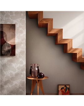 Ref.SP3328 ambiente con supreme liso lino en tono Beige