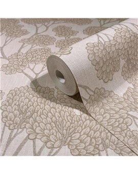 Ref.SP7038 ambiente real de árbol oriental supreme, sobre fondo Beige en tonos Topo