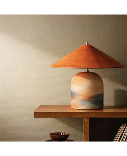 Ref.SP7043 estancia decorada con liso lino en tono Beige, supreme