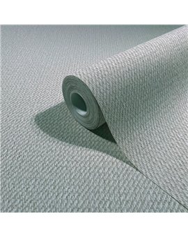 Ref.SP7019 estancia decorada con tejido tapicería Verde y fondo Gris, supreme