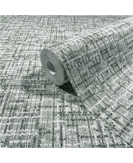 Ref.SP7033 ambiente con supreme efecto tweed Blanco sobre fondo Gris