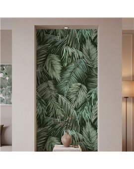 Ref.SP9053 ambiente real de hojas de palmera supreme, en Verde