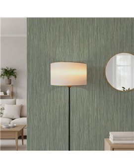 Ref.SP9057 ambiente real de efecto seda supreme, acabado Verde