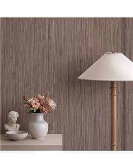 Ref.SP9058 ambiente real de efecto seda supreme, en tono Marrón