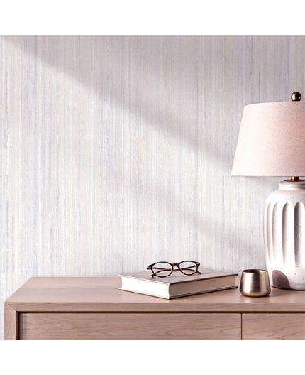Ref.SP9046 ambiente real de vetas verticales supreme, sobre fondo Beige en tonos Topo