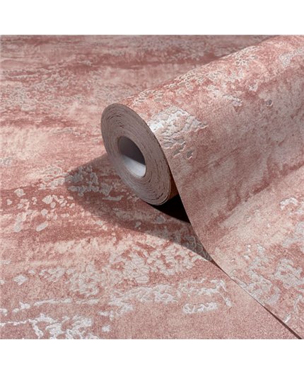 Ref.SP2572 ambiente con supreme estuco envejecido Beige y Nacarado sobre fondo Caldera