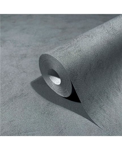 Ref.SP2430 estancia decorada con efecto cemento en tono Gris, supreme