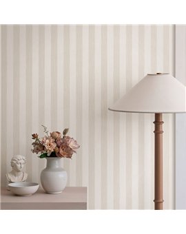 Ref.SP2583 foto de ambiente rayas clásicas supreme en Beige