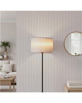 Ref.SP2582 ambiente real de rayas clásicas supreme, en tono Beige