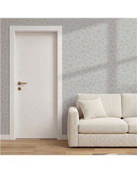 Ref.SP2585 foto de ambiente flores silueta supreme acabado Beige