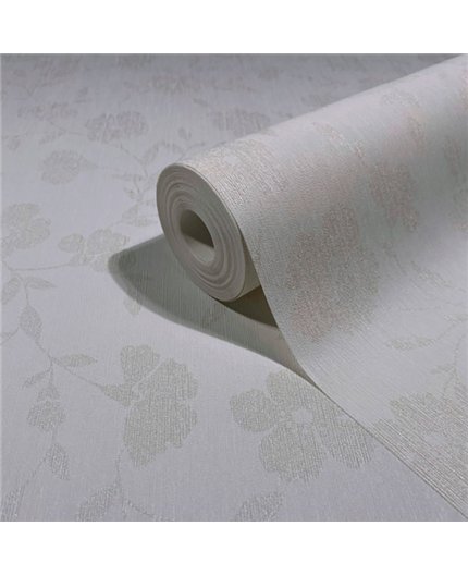 Ref.SP2585 estancia decorada con flores silueta en tono Beige, supreme