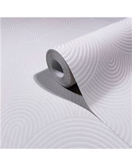 Ref.SP2593 ambiente con supreme arcos concéntricos en tono Blanco Roto