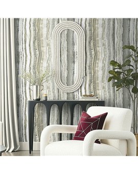 Ref.EW51608 ambiente real de ónix white accents, sobre fondo Beige en tonos Blanco Roto, Topo, Gris y Negro