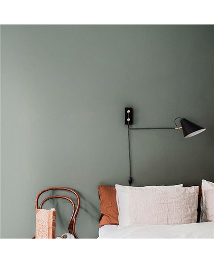 Ref.77002 ambiente real de liso hidden treasures, en Verde