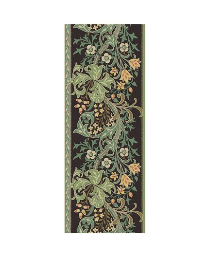 Ref.182107 foto de ambiente lirios arts & crafts hidden treasures fondo Verde con Beige, Marrón y Caldera