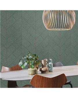 Ref.018-COT ambiente real de espiga grande cotton, acabado Verde